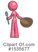 Pink Design Mascot Clipart #1535677 by Leo Blanchette