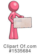 Pink Design Mascot Clipart #1535684 by Leo Blanchette