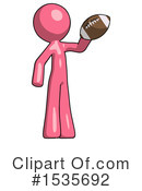 Pink Design Mascot Clipart #1535692 by Leo Blanchette