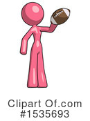 Pink Design Mascot Clipart #1535693 by Leo Blanchette