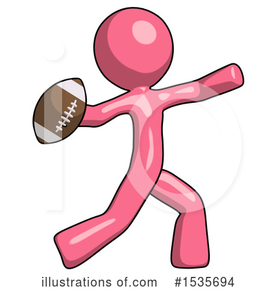 Royalty-Free (RF) Pink Design Mascot Clipart Illustration by Leo Blanchette - Stock Sample #1535694