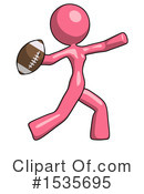 Pink Design Mascot Clipart #1535695 by Leo Blanchette