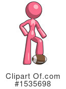 Pink Design Mascot Clipart #1535698 by Leo Blanchette