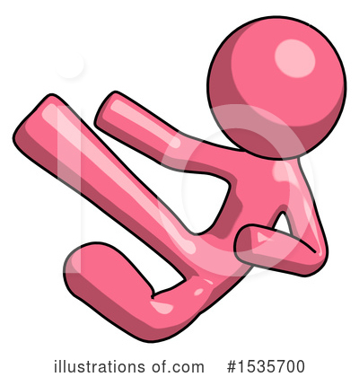 Royalty-Free (RF) Pink Design Mascot Clipart Illustration by Leo Blanchette - Stock Sample #1535700