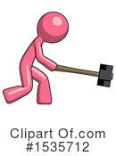 Pink Design Mascot Clipart #1535712 by Leo Blanchette