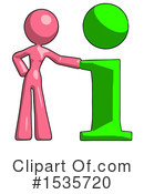 Pink Design Mascot Clipart #1535720 by Leo Blanchette