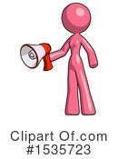 Pink Design Mascot Clipart #1535723 by Leo Blanchette