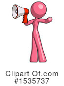 Pink Design Mascot Clipart #1535737 by Leo Blanchette