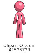 Pink Design Mascot Clipart #1535738 by Leo Blanchette