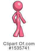 Pink Design Mascot Clipart #1535741 by Leo Blanchette