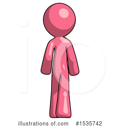 Royalty-Free (RF) Pink Design Mascot Clipart Illustration by Leo Blanchette - Stock Sample #1535742