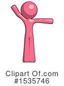 Pink Design Mascot Clipart #1535746 by Leo Blanchette