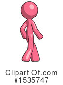 Pink Design Mascot Clipart #1535747 by Leo Blanchette