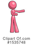 Pink Design Mascot Clipart #1535748 by Leo Blanchette