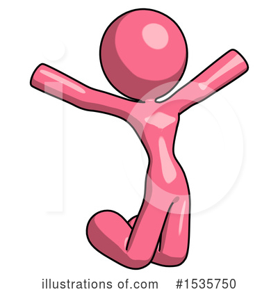 Royalty-Free (RF) Pink Design Mascot Clipart Illustration by Leo Blanchette - Stock Sample #1535750