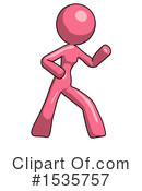 Pink Design Mascot Clipart #1535757 by Leo Blanchette