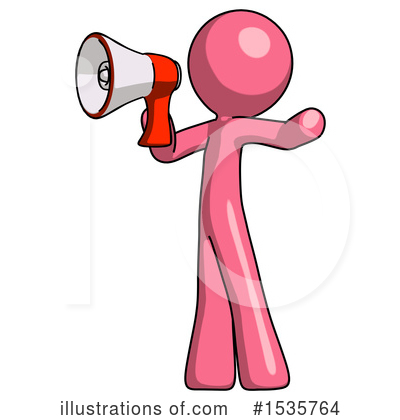 Royalty-Free (RF) Pink Design Mascot Clipart Illustration by Leo Blanchette - Stock Sample #1535764
