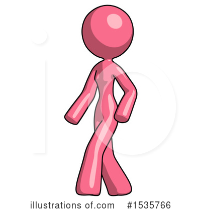 Royalty-Free (RF) Pink Design Mascot Clipart Illustration by Leo Blanchette - Stock Sample #1535766