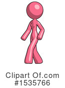 Pink Design Mascot Clipart #1535766 by Leo Blanchette