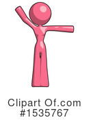 Pink Design Mascot Clipart #1535767 by Leo Blanchette