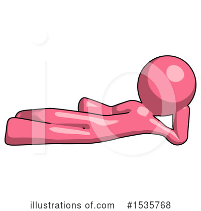 Royalty-Free (RF) Pink Design Mascot Clipart Illustration by Leo Blanchette - Stock Sample #1535768