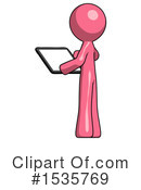 Pink Design Mascot Clipart #1535769 by Leo Blanchette