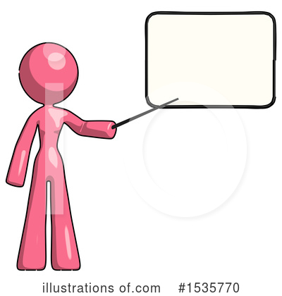 Royalty-Free (RF) Pink Design Mascot Clipart Illustration by Leo Blanchette - Stock Sample #1535770