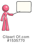 Pink Design Mascot Clipart #1535770 by Leo Blanchette