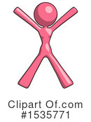 Pink Design Mascot Clipart #1535771 by Leo Blanchette