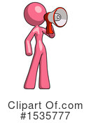 Pink Design Mascot Clipart #1535777 by Leo Blanchette