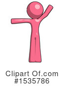 Pink Design Mascot Clipart #1535786 by Leo Blanchette