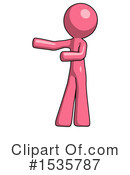 Pink Design Mascot Clipart #1535787 by Leo Blanchette