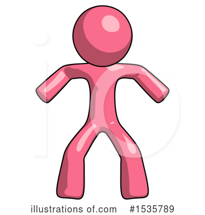 Royalty-Free (RF) Pink Design Mascot Clipart Illustration by Leo Blanchette - Stock Sample #1535789