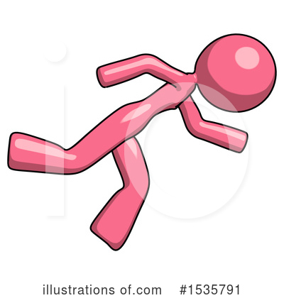 Royalty-Free (RF) Pink Design Mascot Clipart Illustration by Leo Blanchette - Stock Sample #1535791