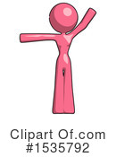 Pink Design Mascot Clipart #1535792 by Leo Blanchette