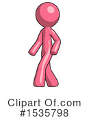 Pink Design Mascot Clipart #1535798 by Leo Blanchette
