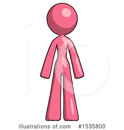 Royalty-Free (RF) Pink Design Mascot Clipart Illustration by Leo Blanchette - Stock Sample #1535800