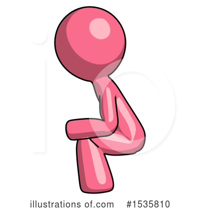 Royalty-Free (RF) Pink Design Mascot Clipart Illustration by Leo Blanchette - Stock Sample #1535810