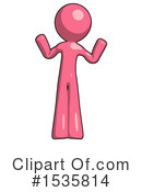 Pink Design Mascot Clipart #1535814 by Leo Blanchette