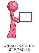Pink Design Mascot Clipart #1535815 by Leo Blanchette