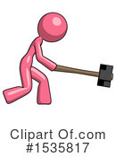 Pink Design Mascot Clipart #1535817 by Leo Blanchette