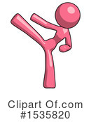 Pink Design Mascot Clipart #1535820 by Leo Blanchette