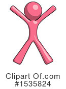 Pink Design Mascot Clipart #1535824 by Leo Blanchette