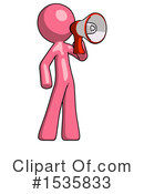 Pink Design Mascot Clipart #1535833 by Leo Blanchette