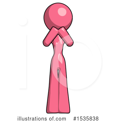 Royalty-Free (RF) Pink Design Mascot Clipart Illustration by Leo Blanchette - Stock Sample #1535838