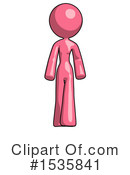 Pink Design Mascot Clipart #1535841 by Leo Blanchette