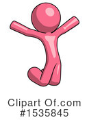Pink Design Mascot Clipart #1535845 by Leo Blanchette
