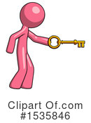 Pink Design Mascot Clipart #1535846 by Leo Blanchette