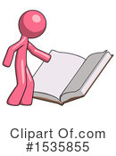 Pink Design Mascot Clipart #1535855 by Leo Blanchette