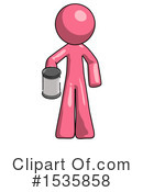 Pink Design Mascot Clipart #1535858 by Leo Blanchette